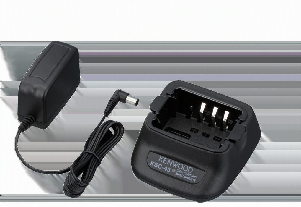 Kenwood KSC-43K Cargador rápido de mesa. Para KNB-45, KNB-65 y KNB-29 compatibles TK-2000K TK-3000K NX1000 Series Precio + iva