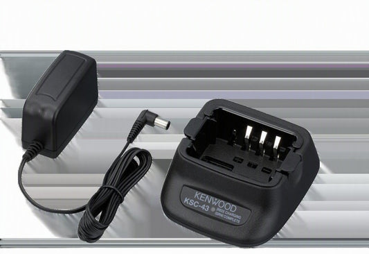 Kenwood KSC-43K Cargador rápido de mesa. Para KNB-45, KNB-65 y KNB-29 compatibles TK-2000K TK-3000K NX1000 Series Precio + iva