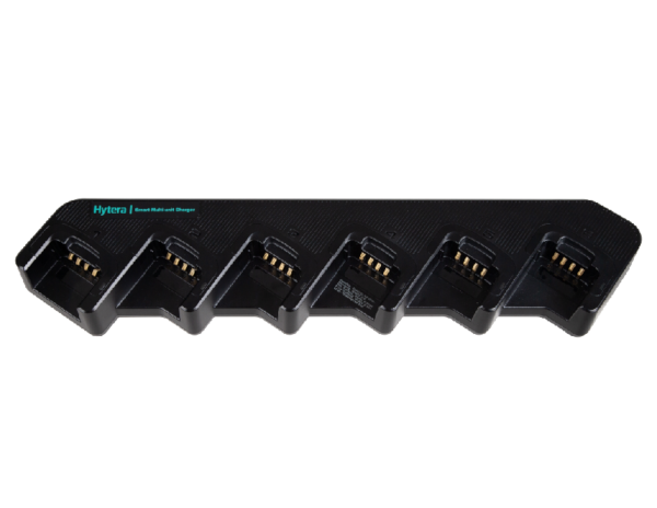 Hytera MCL39 Cargador inteligente multi unidad para baterías de iones de litio y polímero de litio (incl. PS15002) para las seriesPD4 PD5 PD6 PD7 HP5, HP6, HP7 y PT590 Precio + iva