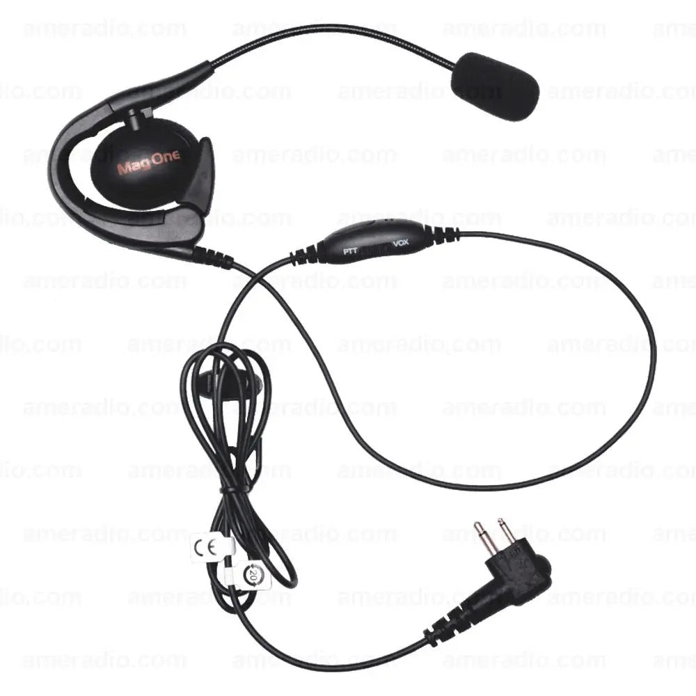 MagOne PMLN6537 Auricular diseño supraaural, micrófono de brazo y interruptor PTT/VOX integrado compatible con EP350/EP350MX/EP450/DEP450/R2 Vertex Standard VX80 MagOne A8 X10d Precio + iva
