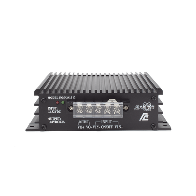 Astron N2412-12 Convertidor DC-DC, 22-32 VDC, SALIDA 13.8 VDC, 9 A. CONT., 12 A. MAX. Precio + iva