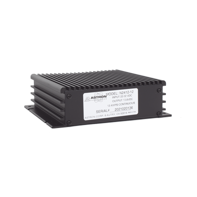 Astron N2412-12 Convertidor DC-DC, 22-32 VDC, SALIDA 13.8 VDC, 9 A. CONT., 12 A. MAX. Precio + iva