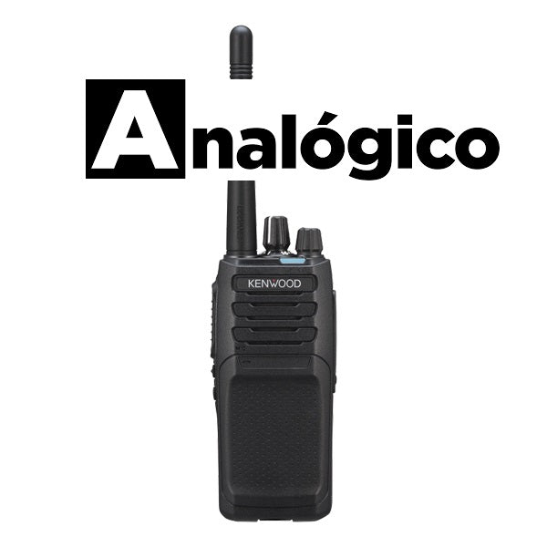 Kenwood NX-1300AK UHF 450-520Mhz 64CH analógico 5W Radio portátil sin pantalla potente, robusto, listo para el trabajo duro, capacidad de migrar a tecnología digital. Precio +iva