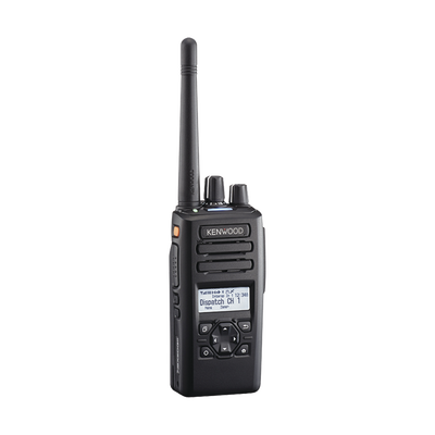Kenwood NX-3220K2 VHF 136-174MHz 260CH Digital y Análogo 5W Radio portátil Digital DMR Tier II NXDN™y Analogico con pantalla y teclado simple, GPS, Bluetooth, IP67, 2 Pines Precio +iva