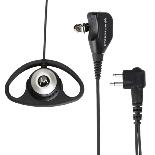 Motorola PMLN5001 Auricular tipo D con PTT solapa compatible con EP350/EP350MX/EP450/DEP450/R2 Vertex Standard VX80 MagOne A8 Precio + iva