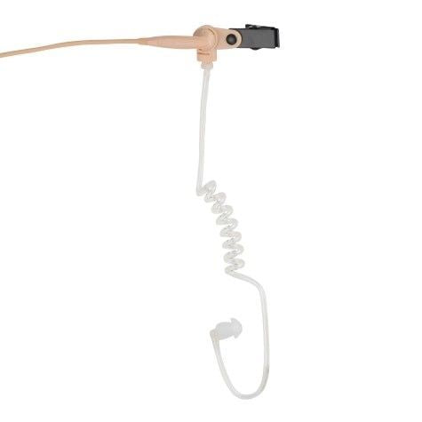 Motorola PMLN7270 Kit de vigilancia 2 cables con auricular, rápido desconectado, beige para DEP550e R5 (Importación a pedido 11 semanas) Precio + iva
