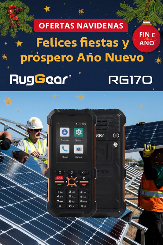 Ruggear RG170 Smartphone Rugerizado y Radio PoC PTT over celular Android GO Bluetooth 4.2 Wifi IP68/IP69k & MIL-STD 810G Micro USB 12 horas de duración Precio +va