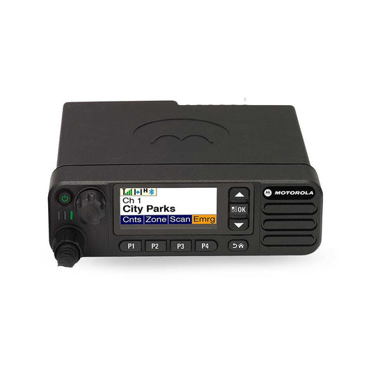 Motorola DGM™8500e MOTOTRBO™ VHF 136-174 Mhz 1000CH Digital y Analogico 25W Radio móvil digital ¡Mantén a tu Flota Siempre Conectada! Precio +iva