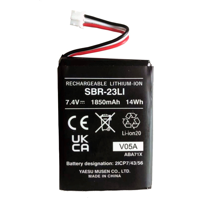 Standard Horizon SBR-23LI LI-ION battery para equipos Standard Horizon HX-210 HX-40 Precio + iva