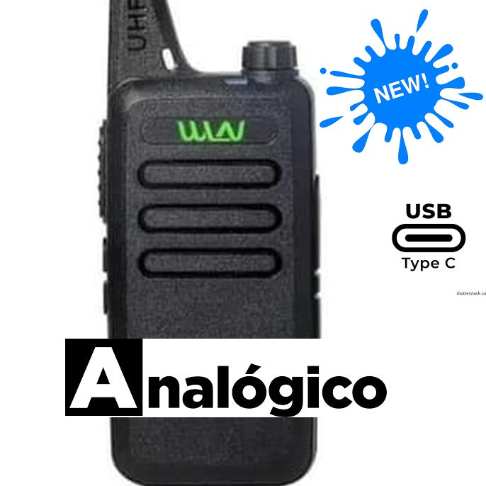 WLN KD-C1 UHF 400-490 Mhz 16CH Analogico 3W Radio de dos vías práctico, ergonómico y cómodo Precio +iva