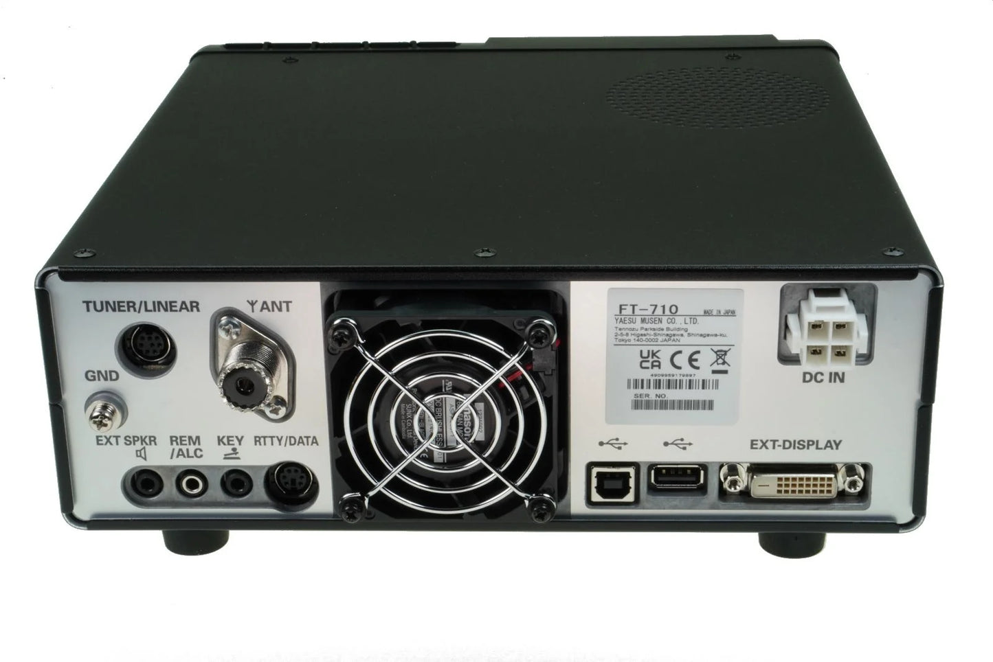 Yaesu FT-710 AESS Radio Móvil/Base 100W HF/50MHz SDR con FPGA y AESS, Pantalla TFT Táctil de 4.3", DVI-D, USB, SD, incluye altavoz SP40, Sintonizador Automático Precio + iva