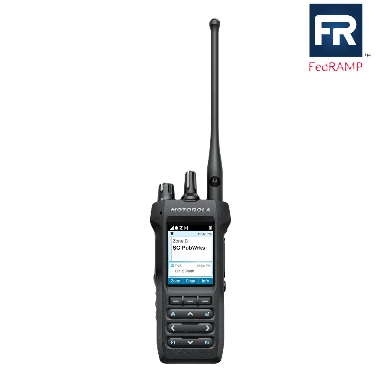 Motorola APX N30 Radio portátil de dos vías APX N30 P25 800 MHz de banda única, Batería 2850 mAh, OTAP, Wifi, Bluetooth Precio + iva