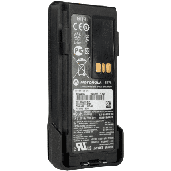 Motorola PMNN4490 Batería TIA impres Volt bajo 2900 MAH - TIA4950 / UL para DEP500/570e Precio + iva