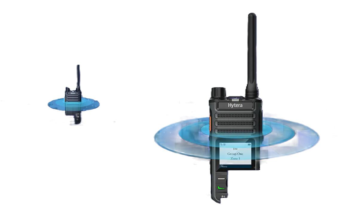Hytera BP566 Bluetooth UHF2 450-527 MHz 256CH DMR Análogo 4W Radio Digital DMR y Analogico con pantalla, robusto cancelacion de ruido y excelente cobertura Precio + iva