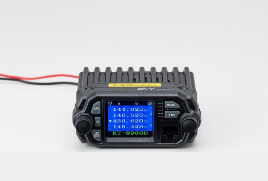 QYT KT-8900D UHF 400-480/VHF 136-174 Mhz 200CH Analogico 25W Radio Móvil o Base Dual band Precio + iva