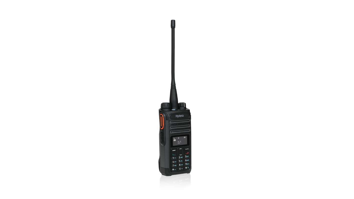 Hytera PD486 UHF1 350-470 Mhz 256CH DMR Tier II 4W Radio Digital y Análogo para Empresas con pantalla OLED Precio +iva