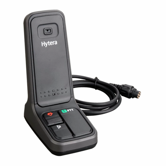 Hytera SM10A2 Micrófono de mesa con botón PTT grande y tecla de monitor bloqueable que permite un funcionamiento cómodo y eficiente para MD616 MD626 Precio + iva