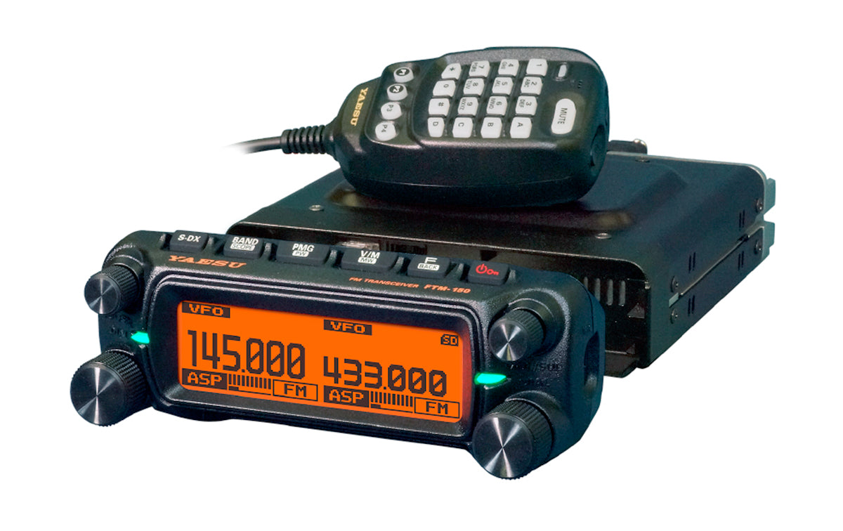Yaesu FTM-150R Radio móvil FM de banda dual de 55/50 W y 144/430 MHz con el nuevo procesador de señal digital de audio y Super-DX en evolución Precio + iva