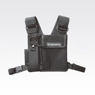 Motorola HLN6602 Pechera Universal con soporte de radio, lápiz y velcro de seguridad Precio más IVA