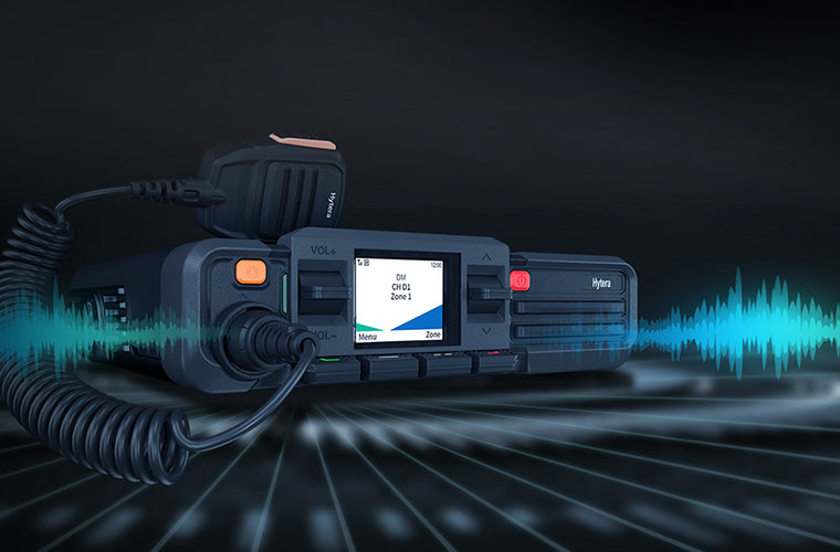 Hytera HM686L UHF 400-527 Mhz 512CH DMR Tier II Analogico 25W Radio móvil digital profesional Low Power 5/25W, DMR Tier II conventional, LCD screen Precio + iva