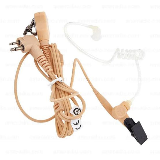 Motorola PMLN6445 Auricular tubo acústico transparente de color piel compatible EP350/EP350MX/EP450/DEP450/R2 Vertex Standard VX80 MagOne A8 Precio + iva