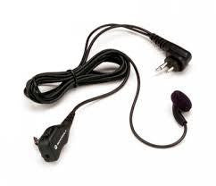 Motorola HMN8435 Auricular en línea con PTT de Solapa compatible EP350/EP350MX/EP450/DEP450/R2 Vertex Standard VX80 Precio + iva