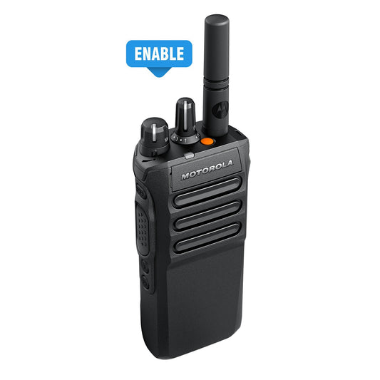 Motorola R7 MOTOTRBO™ Enable UHF1 UHF2 400-527MHz 64CH DMR 4W Radio portátil digital Non display NKP Precio +iva