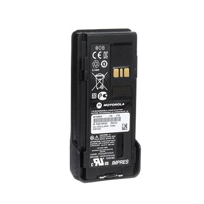 Motorola NNTN8560 Batería impres Li-Ion, 2500 MAH, sumergible (IP67) TIA4950 UL * Serie NO e DGP5000/8000 Precio + iva