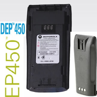 Motorola NNTN4497 (Pack 5 unidades) Batería original de alta capacidad de litio ion (Li-Ion) para Motorola EP450 y DEP450 Precio+ iva