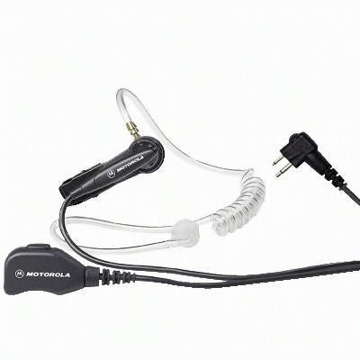 Motorola PMLN6530 Kit de vigilancia de 2 cables con tubo traslúcido compatible EP350/EP350MX/EP450/DEP450/R2 Vertex Standard VX80 Mag One A8 Precio + iva