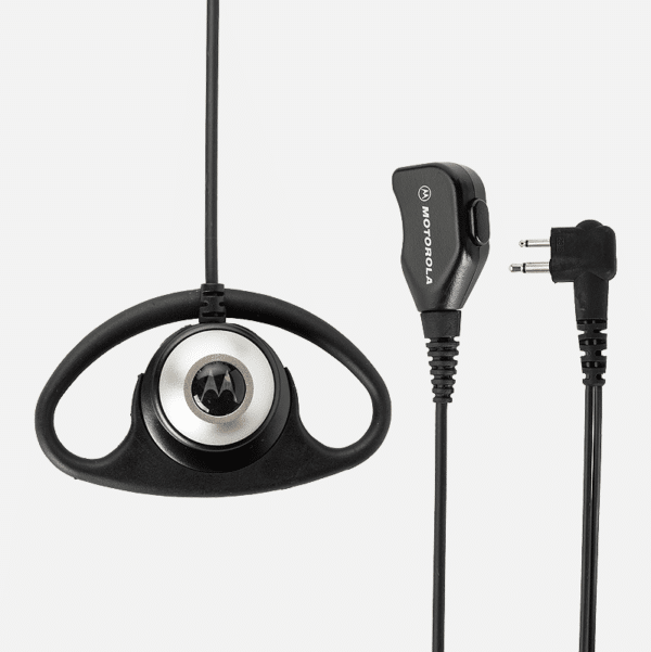 Motorola PMLN6535 Auricular tipo D con MIC/PTT en línea compatible EP350/EP350MX/EP450/DEP450/R2 Vertex Standard VX80 MagOne A8 X10d Precio + iva