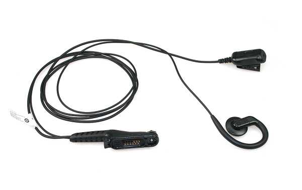 Motorola PMLN8295 Gancho para la oreja giratorio de 2 cables IMPRES™ con punta extraíble, audio alto, negro Precio + iva