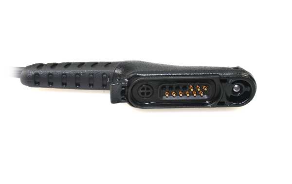 Motorola PMLN8295 Gancho para la oreja giratorio de 2 cables IMPRES™ con punta extraíble, audio alto, negro Precio + iva