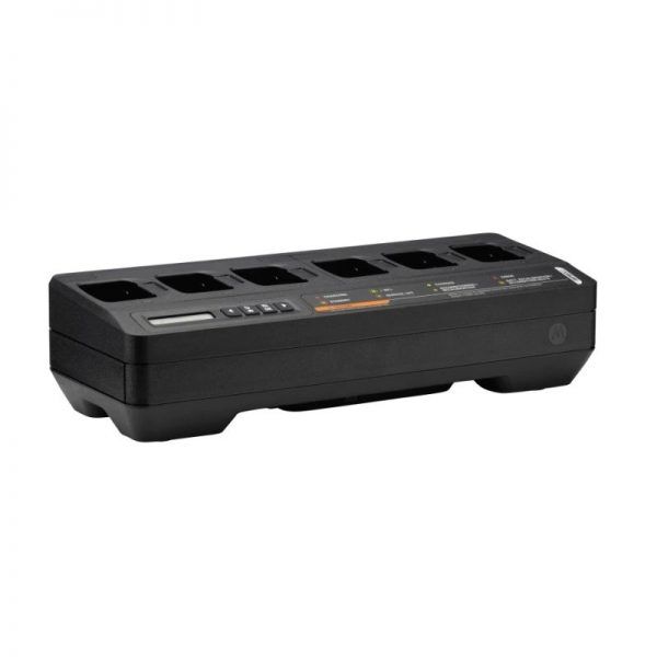 Motorola PMPN4289 Cargador múltiple IMPRES™ 240 volt (ex-WPLN4213, ex-WPLN4220) Cargador rápido de unidades múltiples IMPRES 2 con 1 pantalla, enchufe EURO para DGP APX R7 Precio + iva