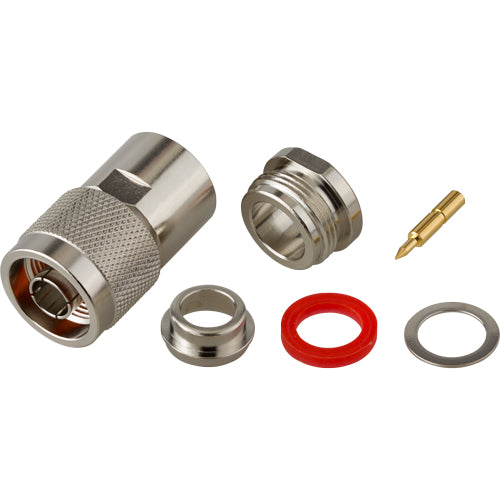 RF Industries RFN-1002-1N Conector N-macho para RG-213/RG-8U. RG-214 (Kit 10 unidades) Precio + iva