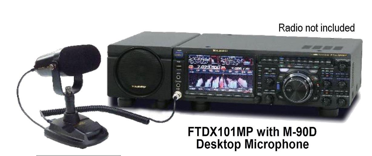 Yaesu M-90D Micrófono de escritorio para Radioaficionados para FT X-1 Precio + iva